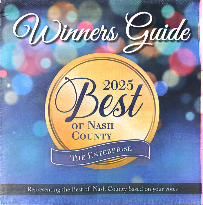 Winners Guide 2025 Best Of Nash County The Enterprise Representing The Best Of Nash County Based On Your Votes